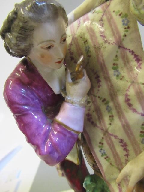 A PAIR OF SAMSON PORCELAIN FIGURE GROUPS Image