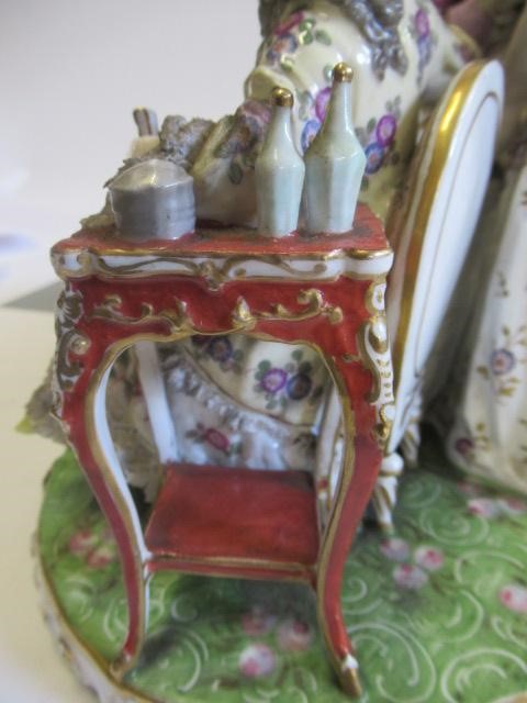 A PAIR OF SAMSON PORCELAIN FIGURE GROUPS Image