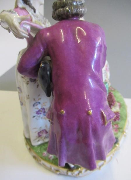 A PAIR OF SAMSON PORCELAIN FIGURE GROUPS Image