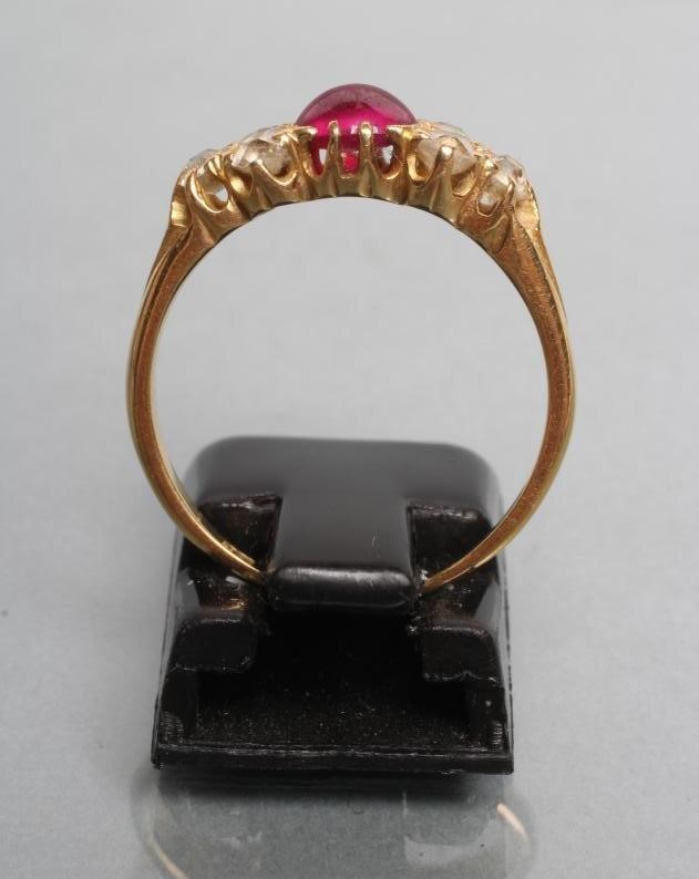 A RUBY AND DIAMOND RING Image