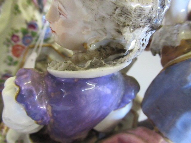 A SAMSON PORCELAIN FIGURE GROUP Image