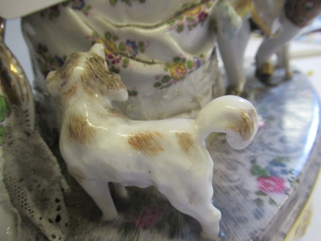 A SAMSON PORCELAIN FIGURE GROUP Image