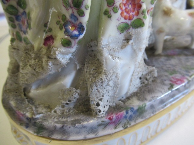 A SAMSON PORCELAIN FIGURE GROUP Image