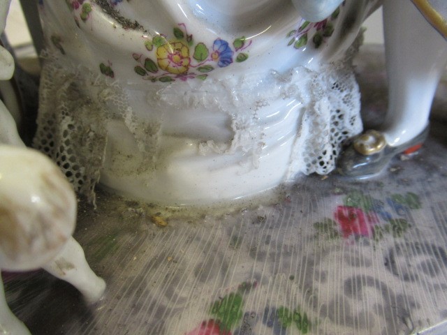 A SAMSON PORCELAIN FIGURE GROUP Image