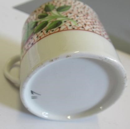 A COLLECTION OF TEN ENGLISH PORCELAIN COFFEE CANS Image