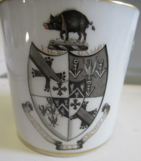 A COLLECTION OF TEN ENGLISH PORCELAIN COFFEE CANS Image