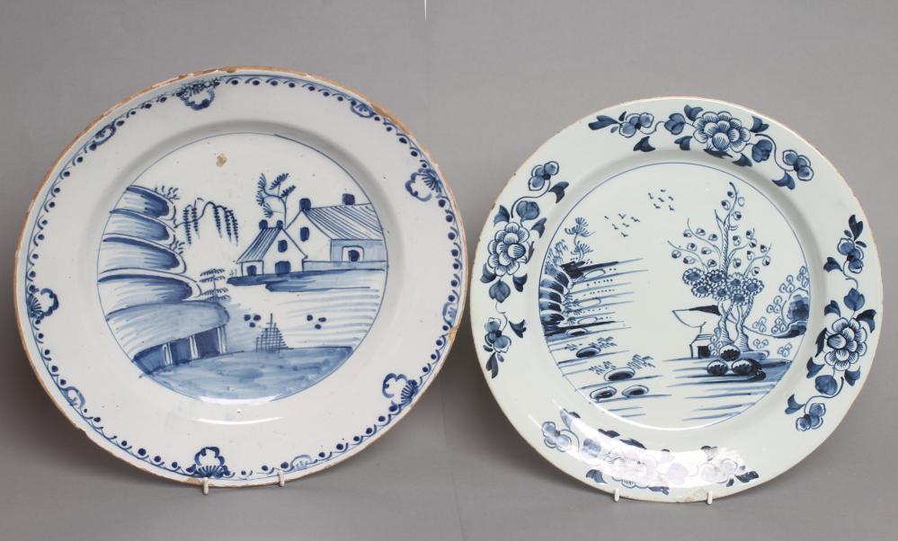 AN ENGLISH DELFT CHARGER Image