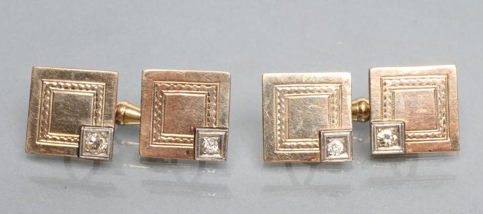 A PAIR OF CUFFLINKS Image