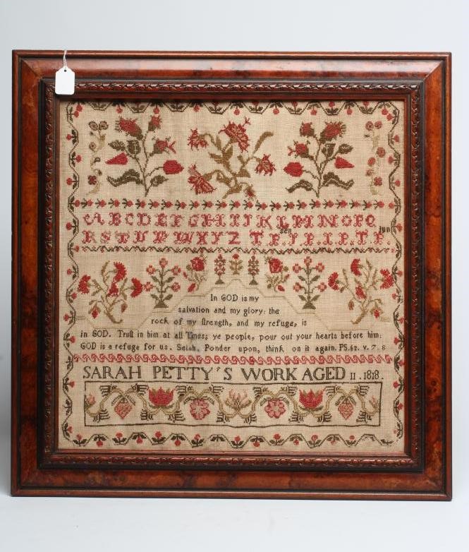 A LATE GEORGIAN SAMPLER Image