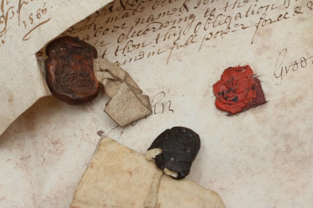 A COLLECTION OF FOURTEEN 16TH CENTURY AND LATER VELLUM AND PAPER MANUSCRIPTS Image