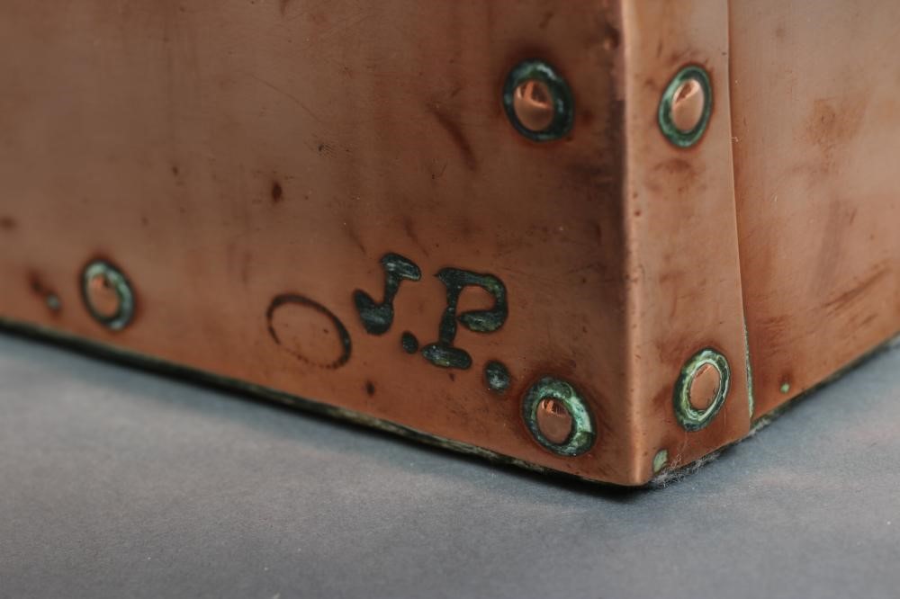 AN ARTS AND CRAFTS COPPER BOX BY JOHN PEARSON Image