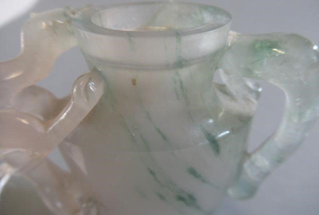 A CHINESE JADE BOTTLE Image