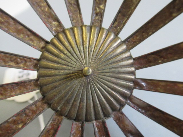 A JAPANESE CLOISONNE ENAMEL TRIPOD CENSOR AND COVER of two handled lobed ovoid form with arcade Image