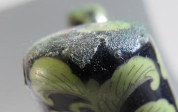 A JAPANESE CLOISONNE ENAMEL TRIPOD CENSOR AND COVER of two handled lobed ovoid form with arcade Image