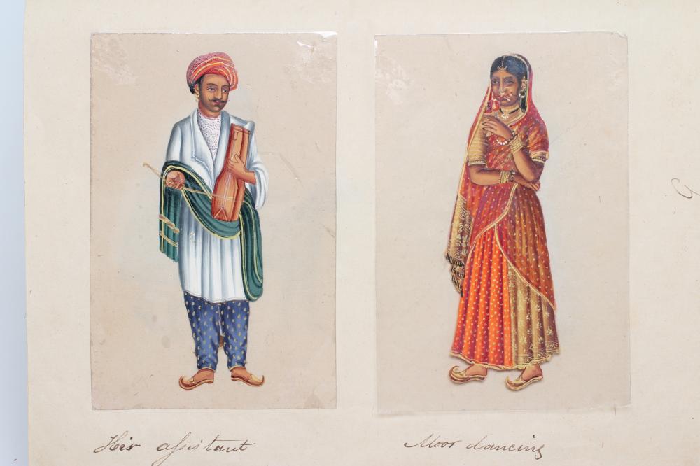 A COLLECTION OF EIGHTY FIVE INDIAN MICA PAINTINGS Image