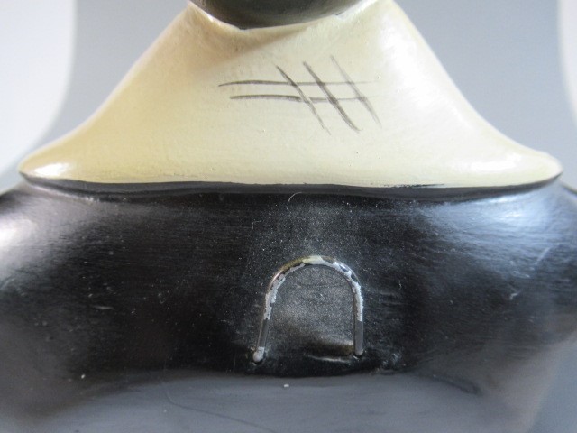 A RETRO DURON TRETCHIKOFF STYLE CHALK WARE LAMP BASE Image