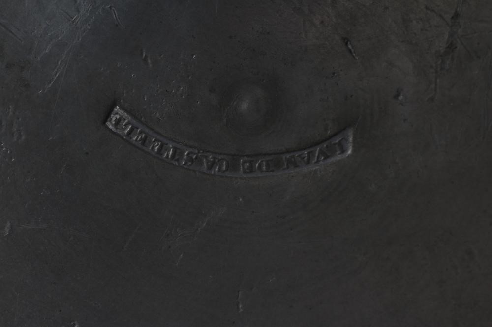 A PEWTER TWO LITRE WINE MEASURE Image