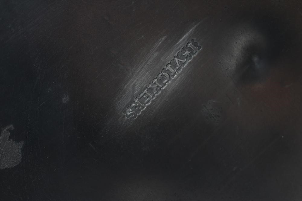 A BRITANNIA METAL HALF GALLON FLAGON Image