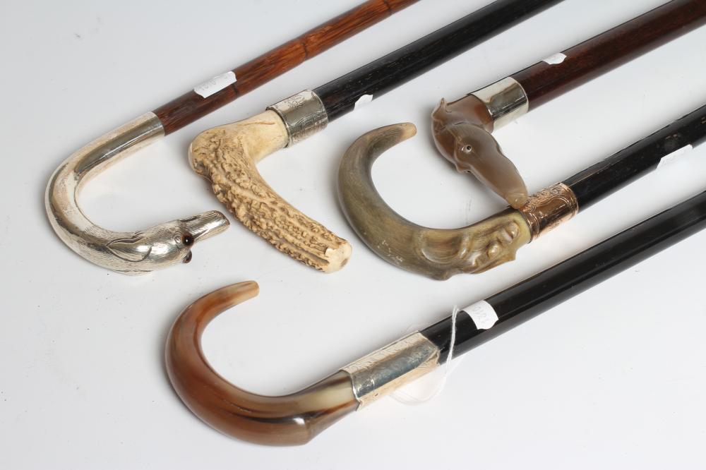 A LATE VICTORIAN WALKING STICK Image