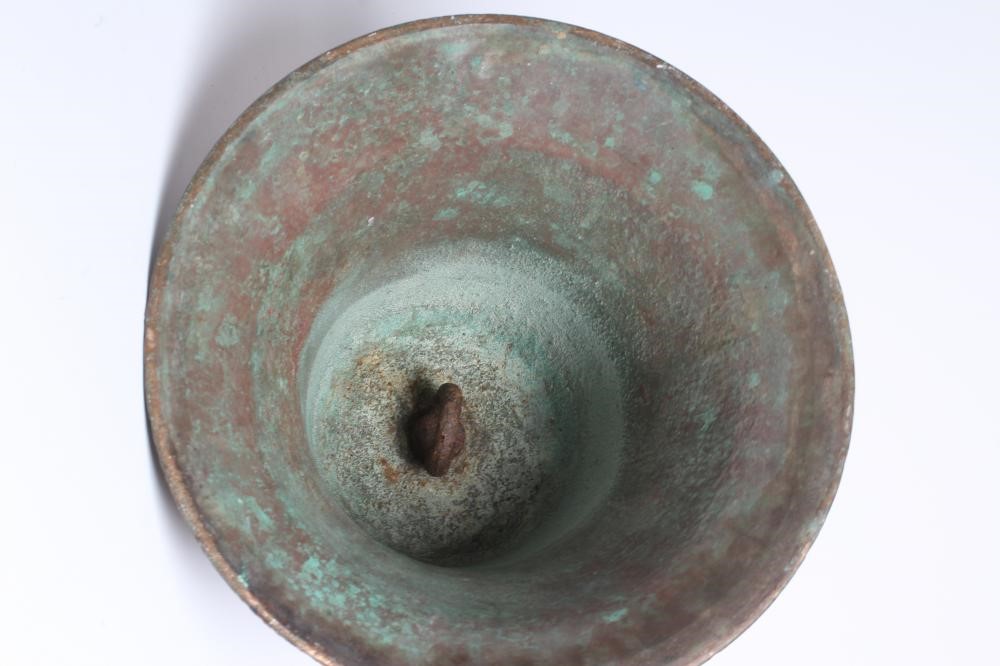 A BRONZE SHIP'S BELL inscribed "British Swift" Image