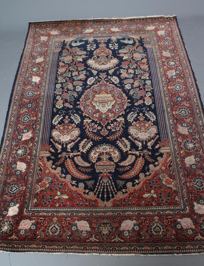 A PERSIAN PRAYER RUG Image