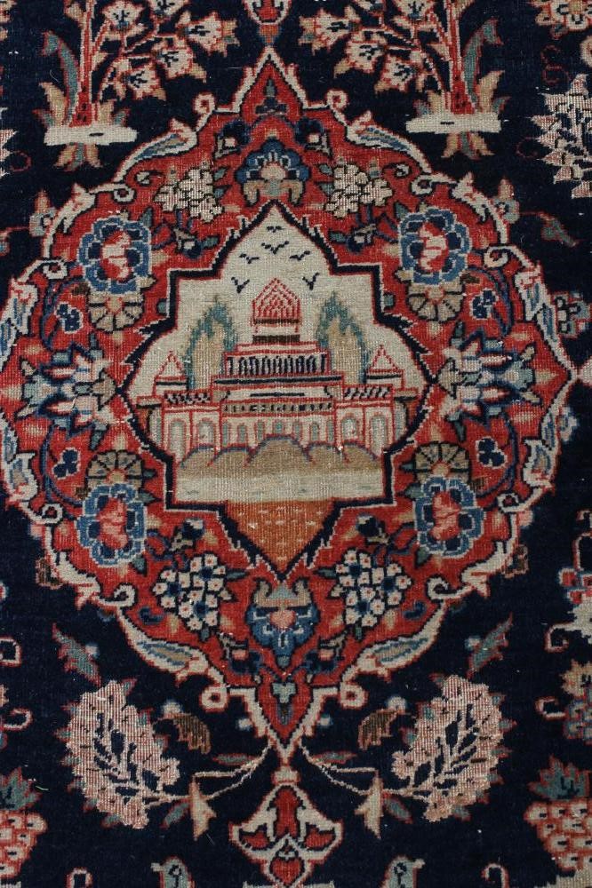 A PERSIAN PRAYER RUG Image