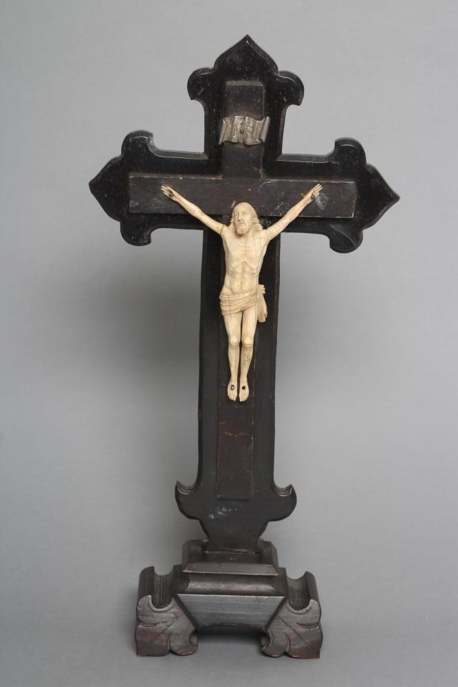A NORTHERN EUROPEAN IVORY CORPUS CHRISTI Image