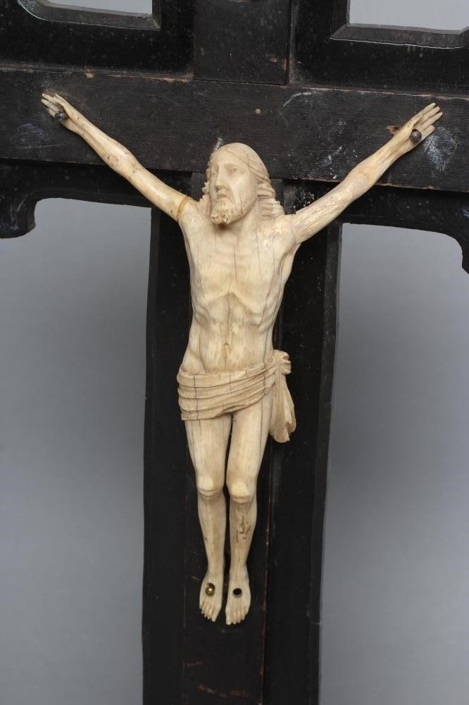 A NORTHERN EUROPEAN IVORY CORPUS CHRISTI Image