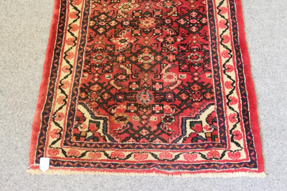 A PERSIAN TRIBAL WOOL RUNNER Image