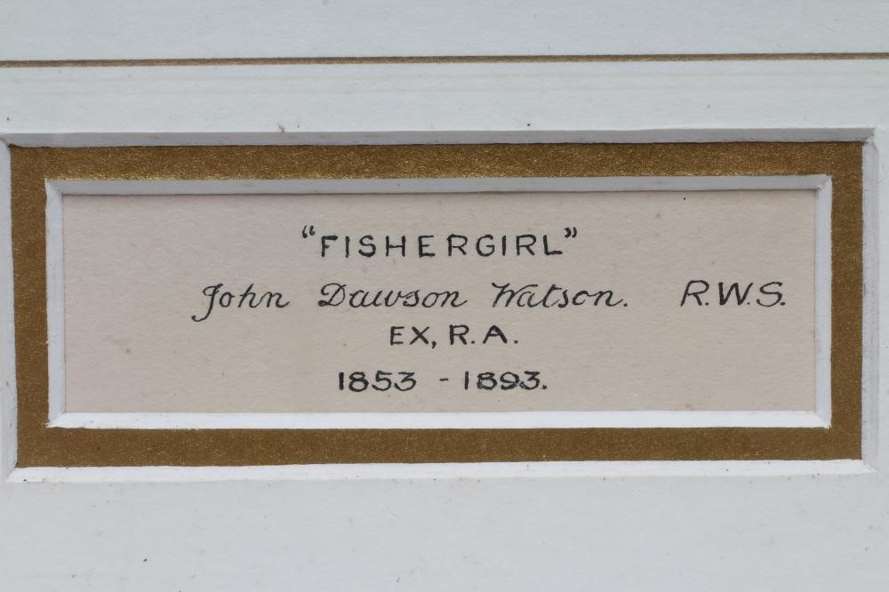 JOHN DAWSON WATSON R.W.S. (1832-1892) Image