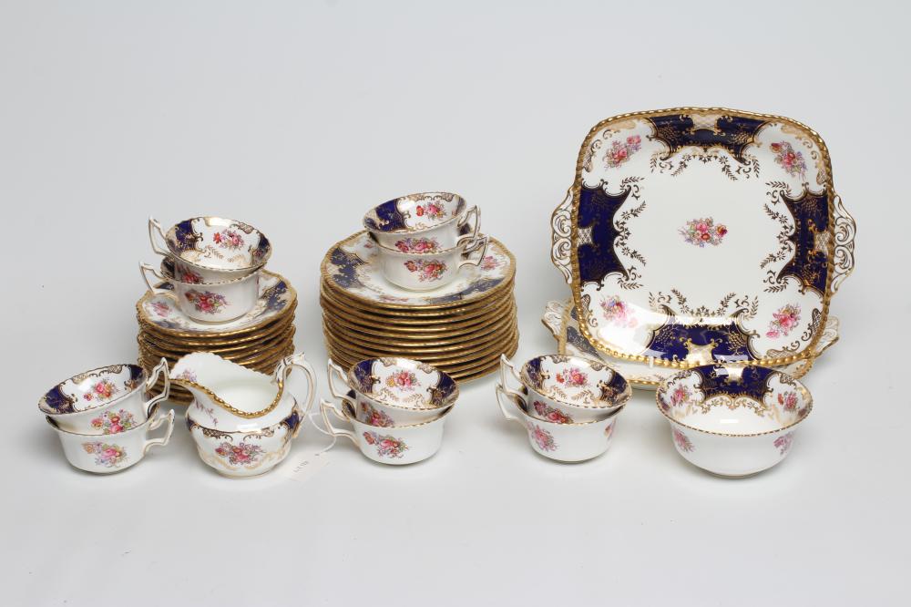 A COALPORT CHINA PART TEA SERVICE Image