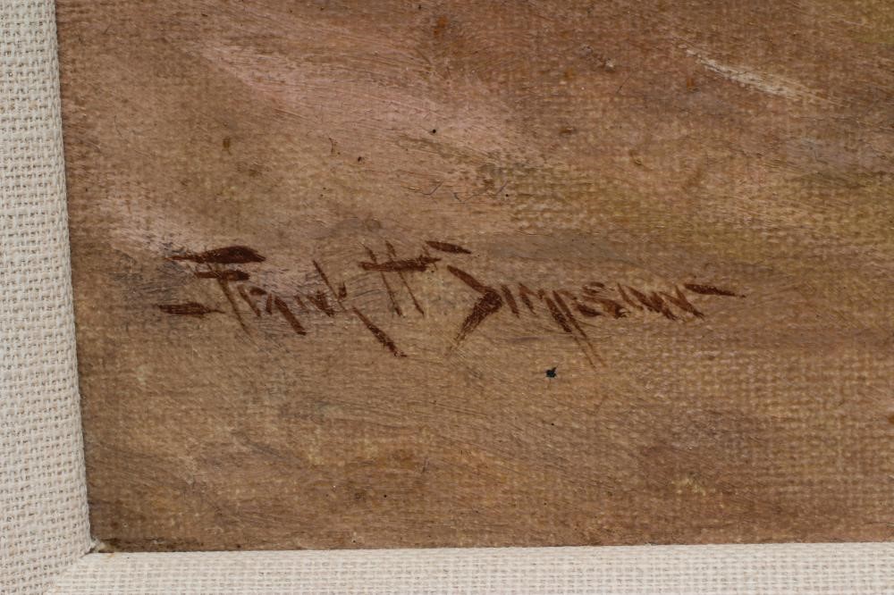 FRANK H SIMPSON (19th/20th Century) Image