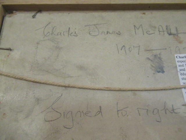 CHARLES JAMES McCALL (1907-1989) Image