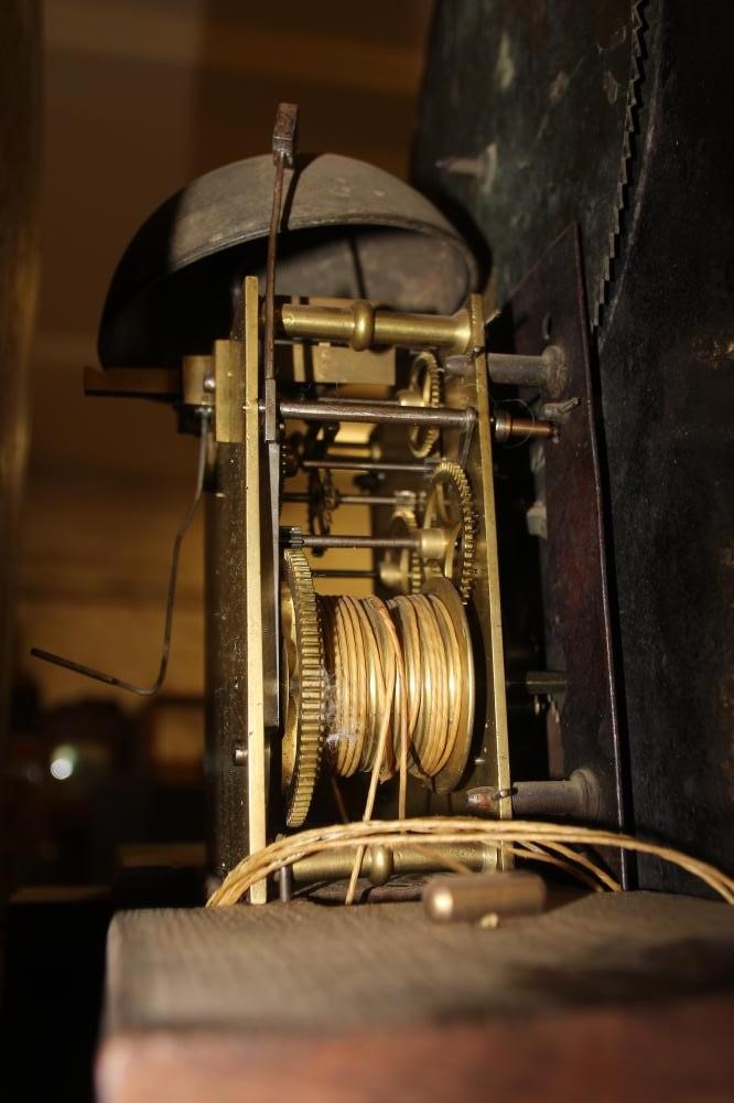 A MAHOGANY LONGCASE signed J Holland Image