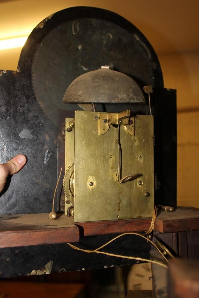 A MAHOGANY LONGCASE signed J Holland Image