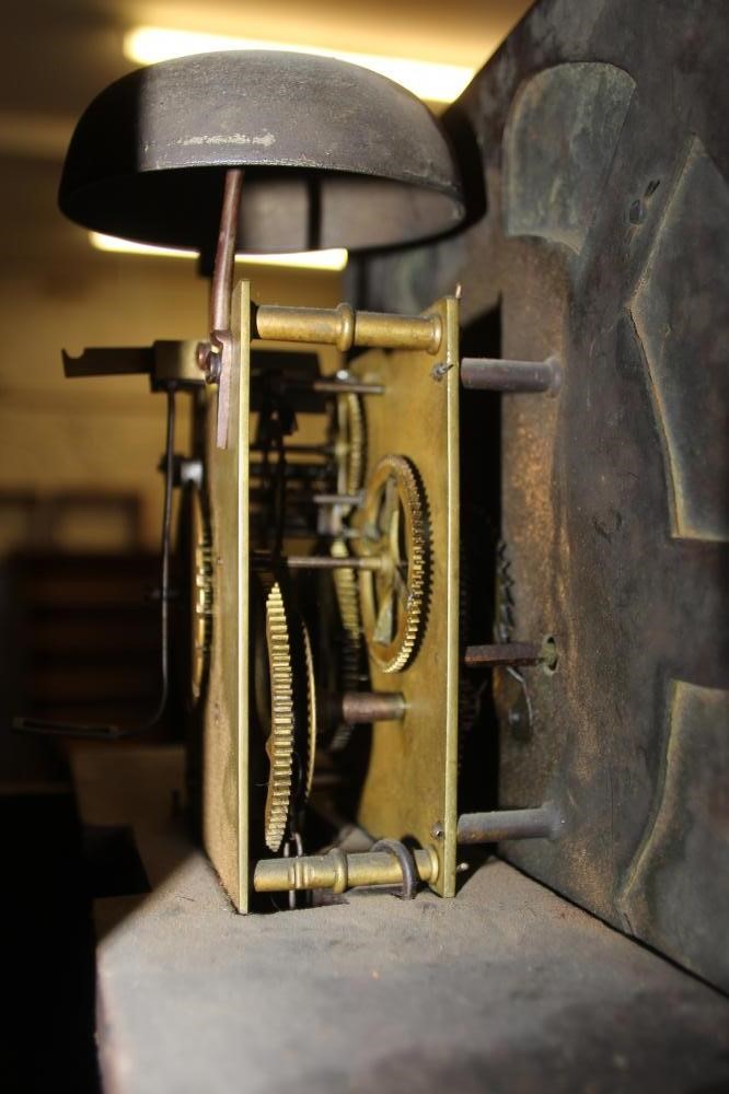 AN OAK LONGCASE signed John Wignall Image