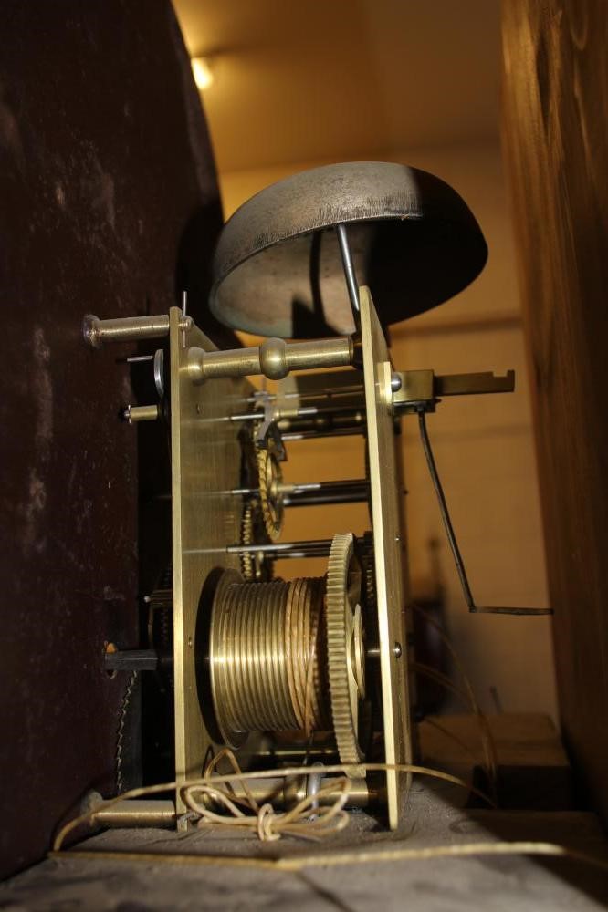 AN OAK LONGCASE signed Samuel Harley Image