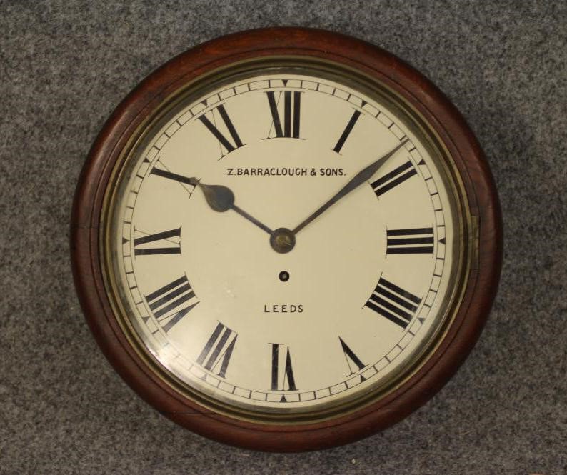 AN OAK WALL TIME PIECE Image