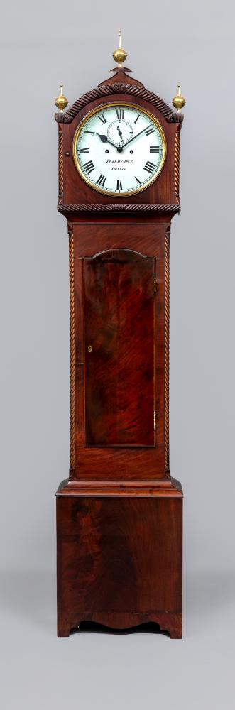 AN IRISH MAHOGANY LONGCASE by Dalrymple Image