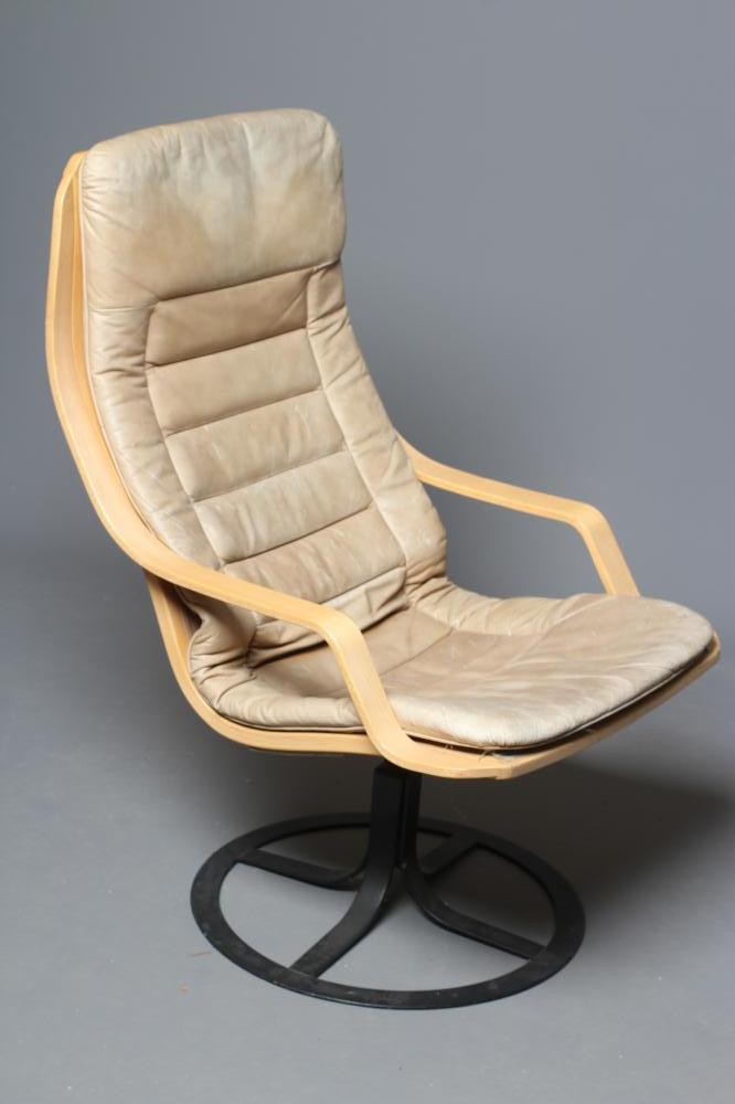 A SWEDISH BENTWOOD ARMCHAIR Image