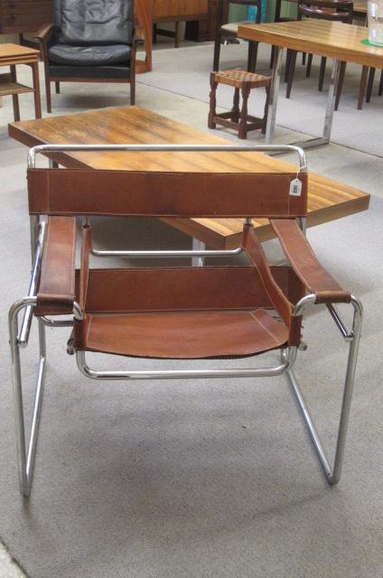 A MARCEL BRUER DESIGN WASSILY AG3 CLUB CHAIR Image