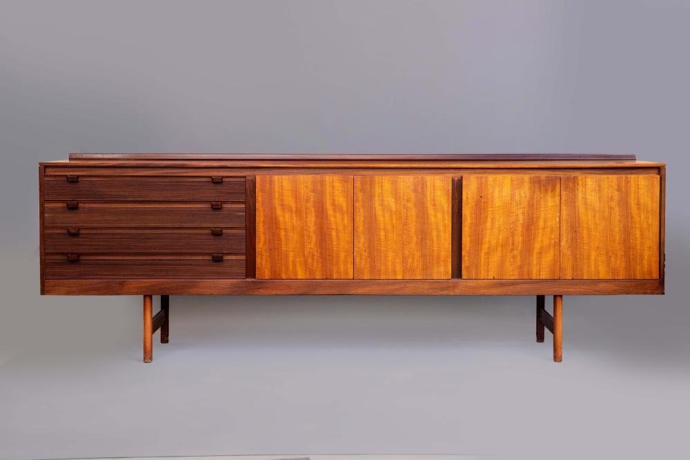 A ROBERT HERITAGE FOR ARCHIE SHINE TEAK LOW SIDEBOARD Image