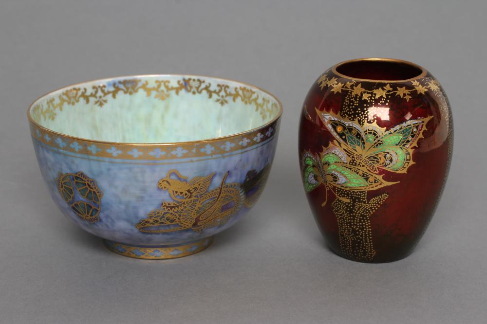 A WEDGWOOD DRAGON LUSTRE SMALL BOWL Image