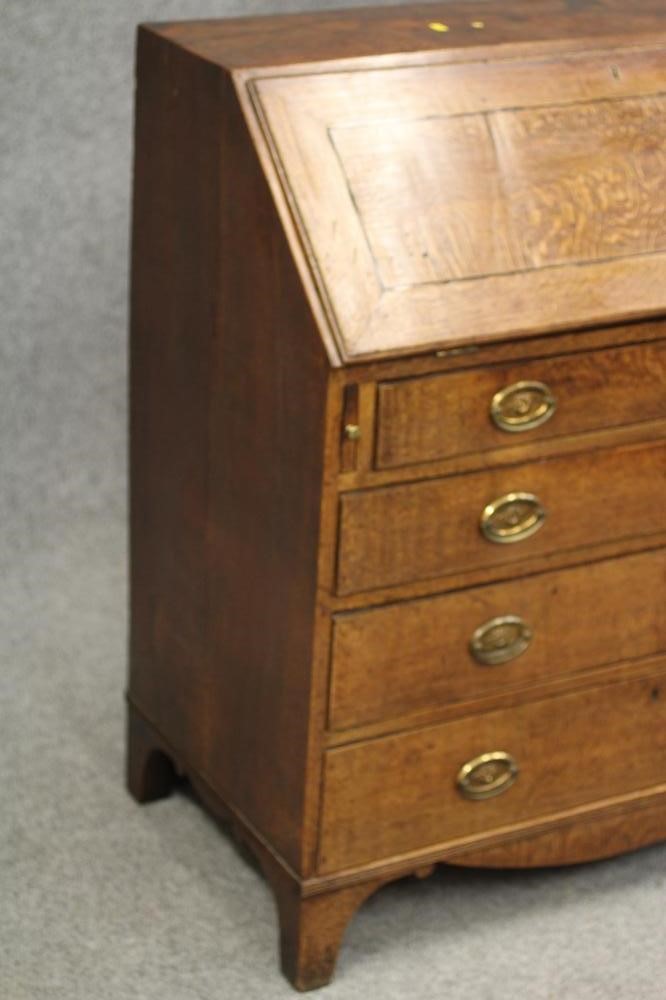 A GEORGIAN OAK BUREAU Image