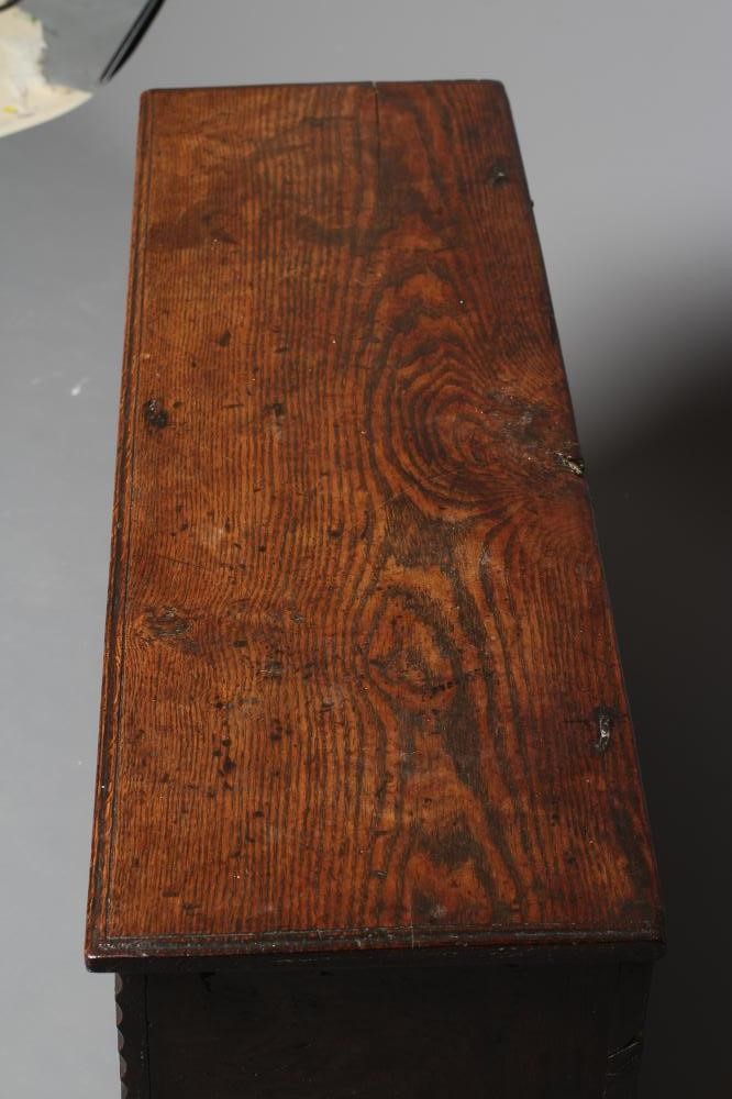 AN OAK BOARDED CHEST Image