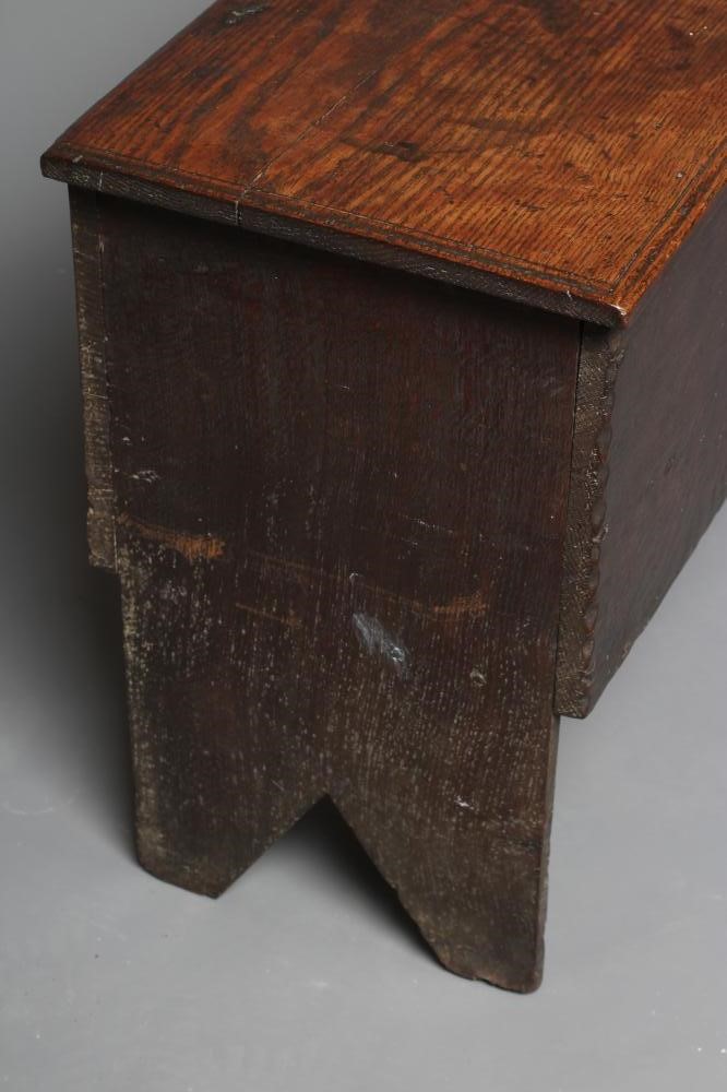 AN OAK BOARDED CHEST Image