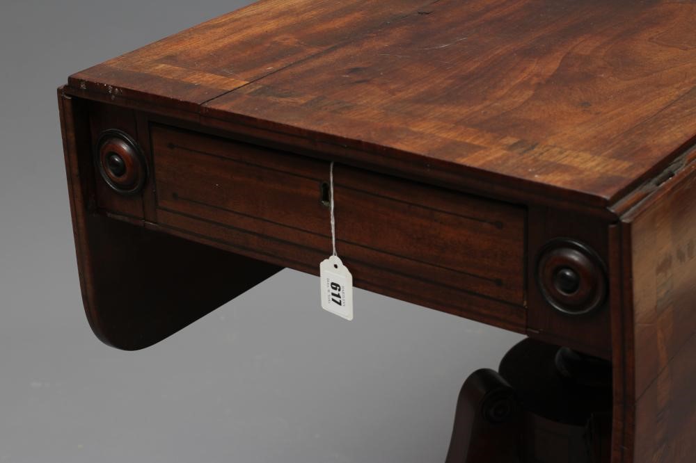 A REGENCY MAHOGANY PEMBROKE TABLE Image