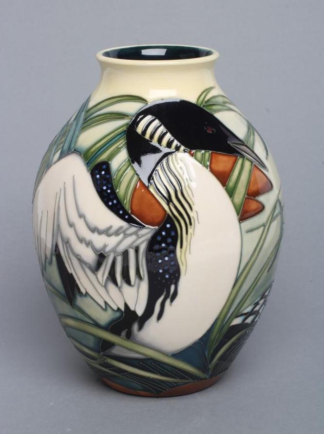 A MOORCROFT POTTERY TORRIDON PATTERN VASE Image