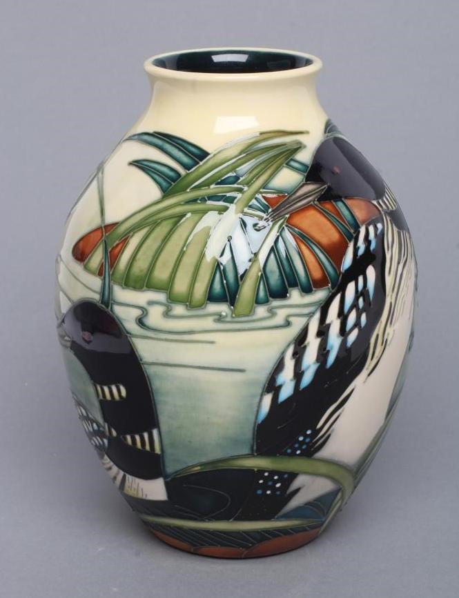 A MOORCROFT POTTERY TORRIDON PATTERN VASE Image