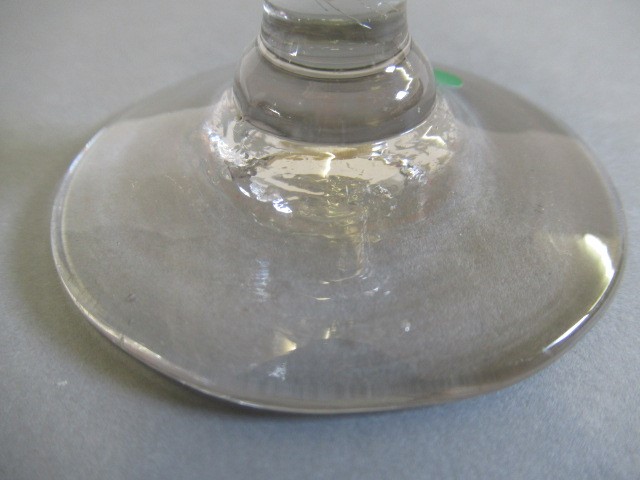 A LALIQUE GLASS COQUILLES PATTERN SMALL BOWL in pale blue Image